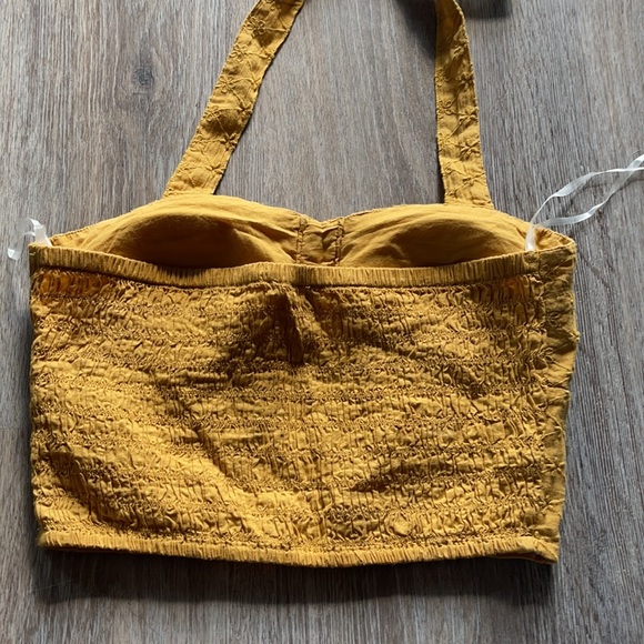 American Eagle Cropped Top w/Tie Back Size XS - Picture 8 of 14